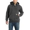 'Carhartt' Men's Rain Defender Paxton Heavyweight 1/4 Zip Hoodie - Carbon Heather -Sports Fashion Store 100617026 MF18 1024x1024@2x