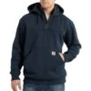'Carhartt' Men's Rain Defender®Paxton Heavyweight 1/4 Zip Hooded Mock Sweatshirt - Navy 1 'Carhartt' Men's Rain Defender®Paxton Heavyweight 1/4 Zip Hooded Mock Sweatshirt - Navy -Sports Fashion Store 100617472 MF18 1024x1024@2x