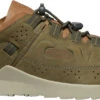 'Keen Outdoor' Men's Highland Oxford Sneaker - Dark Olive / Plaza Taupe