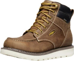 'Keen Utility' Men's 6" Cincinnati EH WP Soft Toe - Belgian / Sandshell -Sports Fashion Store 1023223 F3Q large 1024x1024@2x