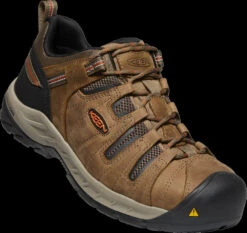'Keen Utility' Men's Flint II EH Steel Toe - Shitake / Rust -Sports Fashion Store 1023268 3Q med 1024x1024@2x