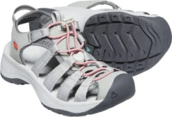 'Keen Outdoor' Women's Astoria West Sandal - Grey / Coral -Sports Fashion Store 1023589 PPS large 1024x1024@2x