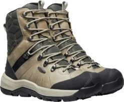 'Keen Outdoor' Women's Revel IV High Polar WP Boot - Vetiver / Peachy Keen -Sports Fashion Store 1025455 PLA large 1024x1024@2x