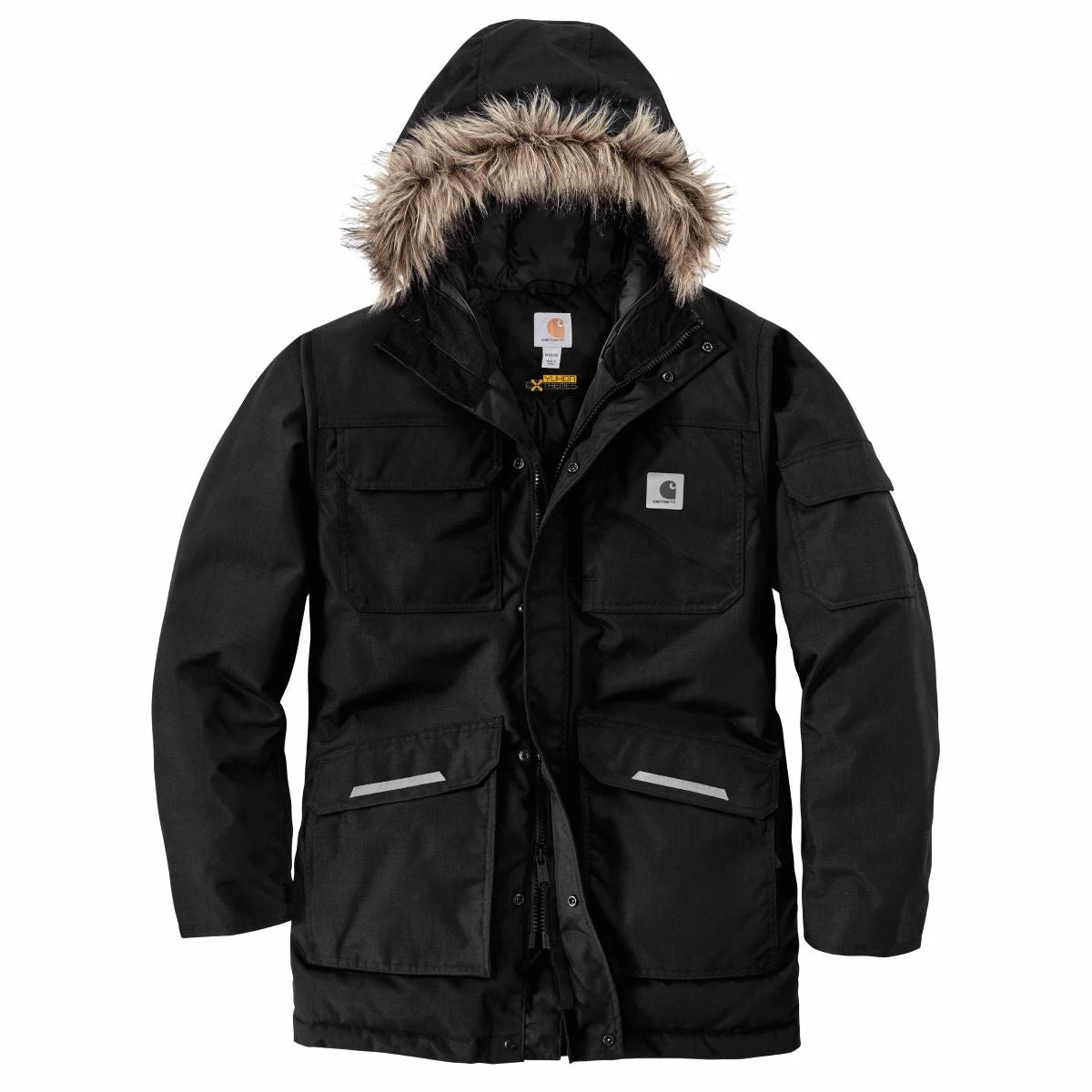 'Carhartt' Men's Yukon Extremes® Insulated Parka - Black 3 'Carhartt' Men's Yukon Extremes® Insulated Parka - Black