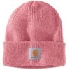 'Carhartt' Rib Knit Beanie - Pink Salt / Rosewood Marl -Sports Fashion Store 105560 P27 WF22 e 1024x1024@2x