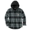 'Carhartt' Men's Rugged Flex® Flannel Fleece Lined Hooded Shirt Jac - Elm -Sports Fashion Store 105621 ELM MF22 e 1024x1024@2x
