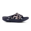'OOFOS' Women's OOahh Slide Limited Edition - Black / Cheetah -Sports Fashion Store 1103BLKCHEET shot1 1024x1024@2x