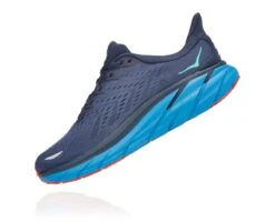 'Hoka' Men's Clifton 8 - Outer Space / Vallarta Blue -Sports Fashion Store 1119393 OSVB 4 1024x1024@2x