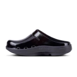 'OOFOS' Women's OOcloog Luxe Clog - Black -Sports Fashion Store 1201BLK 3 1024x1024@2x