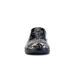 'OOFOS' Women's OOcloog Clog Limited Edition - Black / Champagne Pop -Sports Fashion Store 1203BKCHMPGNE shot3 1024x1024@2x