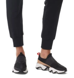 'Sorel' Women's Kinetic™ Impact II Lace Sneaker - Black / Sea Salt -Sports Fashion Store 2039951 010 a9 presetHigh Res JPEG 300DPI 1024x1024@2x