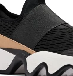 'Sorel' Women's Kinetic™ Impact II Lace Sneaker - Black / Sea Salt -Sports Fashion Store 2039951 010 d presetHigh Res JPEG 300DPI 1024x1024@2x