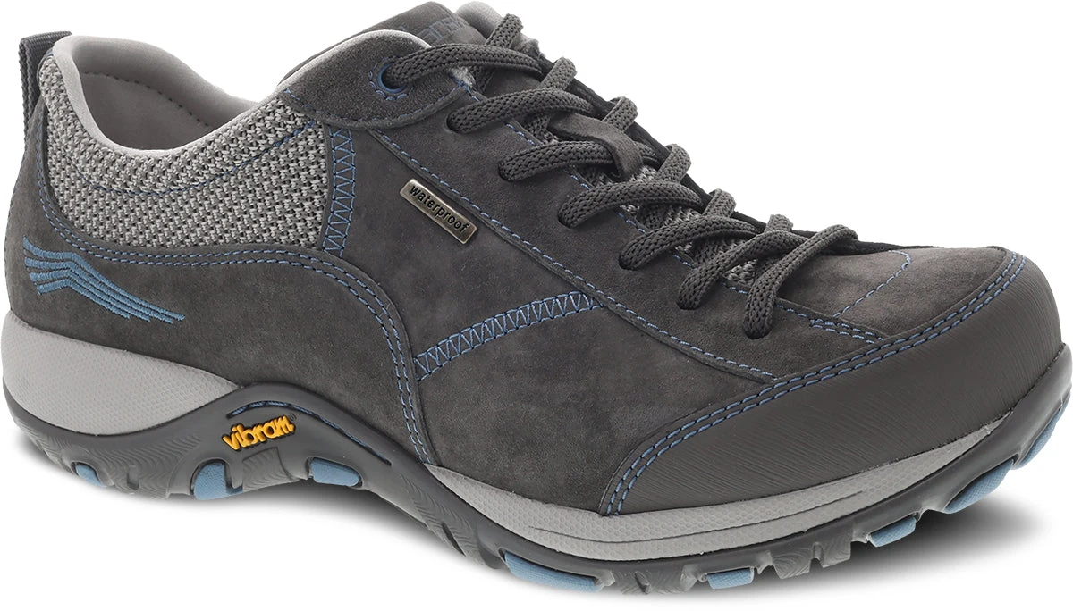 'Dansko' Women's WP Paisley - Grey / Blue Suede 7 'Dansko' Women's WP Paisley - Grey / Blue Suede - Image 5