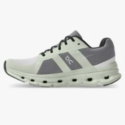 'On Running' Women's Cloudrunner - Frost / Aloe -Sports Fashion Store 46.99019 cloudrunner ss22 frost aloe w g4 1024x1024@2x