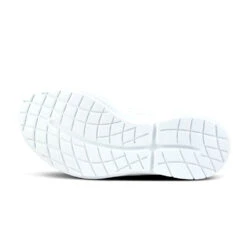 'OOFOS' Women's OOmg EeZee Low Shoe - White / Navy -Sports Fashion Store 5072WHTNVY shot7 1024x1024@2x