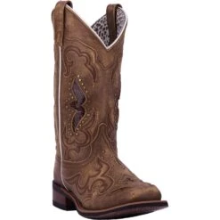 'Laredo' Women's 11" Spellbound Western Square Toe - Tan -Sports Fashion Store 5661 1 1500x.progressive baf0d827 c158 46e6 970d cd9ed3d17251 1024x1024@2x