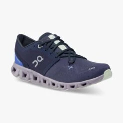 'On Running' Women's Cloud X 3 - Midnight / Heron -Sports Fashion Store 60.98689 cloud x 3 fw22 midnight heron w g6 1024x1024@2x
