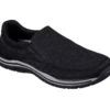 'Skechers' Men's Expected Gomel Slip On - Black -Sports Fashion Store 65086 BLK large cf59c1c6 ae45 4c43 9271 bc5a9c2b5a23 1024x1024@2x