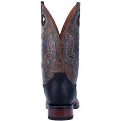 'Dan Post' Men's 11" Deuce Western Wide Square Toe - Black / Brown 14 'Dan Post' Men's 11" Deuce Western Wide Square Toe - Black / Brown -Sports Fashion Store DP4558 4 1024x1024@2x