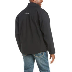 'Ariat' Men's Vernon 2.0 Softshell Jacket - Black -Sports Fashion Store F18 MNS WEST 10023329 back 1024x1024@2x