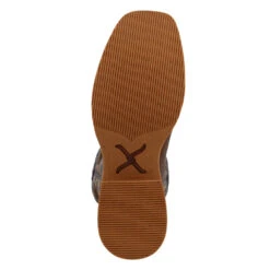 'Twisted X' Men's 12" Tech X Western Square Toe - Rustic Brown/ Navy -Sports Fashion Store MXTR004.09 4800x4800 R 1024x1024@2x