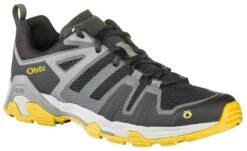 Oboz Footwear 'Oboz' Men's Arete Low Hiker - Shadow / Sulfur -Sports Fashion Store M AreteLow Shadow Sulfur 34 1024x1024@2x