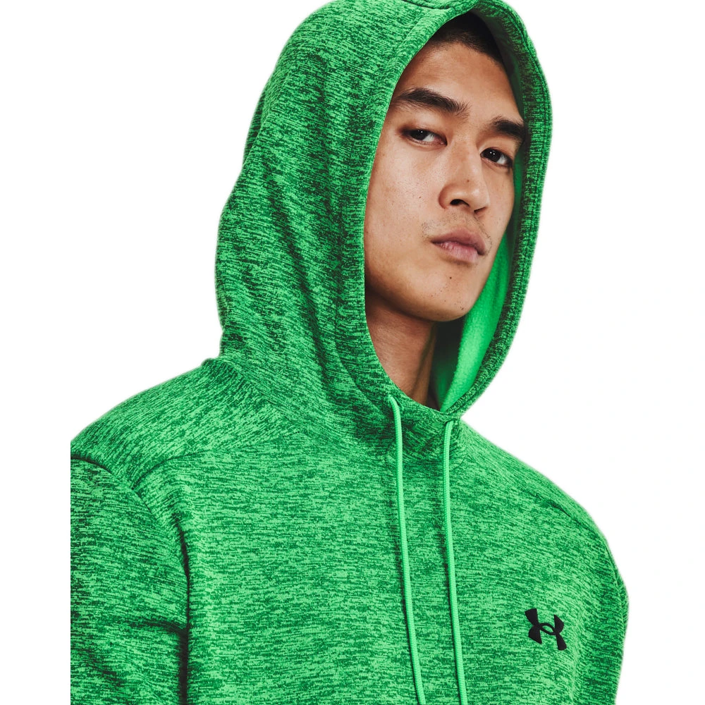 'Under Armour' Men's Fleece Twist Hoodie - Extreme Green 3 'Under Armour' Men's Fleece Twist Hoodie - Extreme Green - Image 2